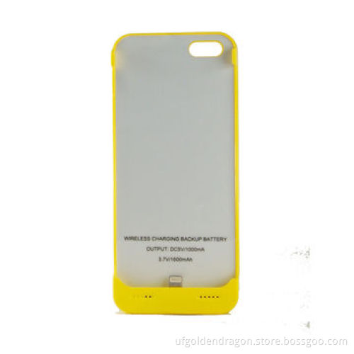 Power bank case wireless charger for iPhone 5SNew